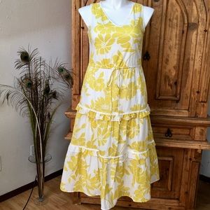 Roz & Ali | Yellow & White Beautiful Dress